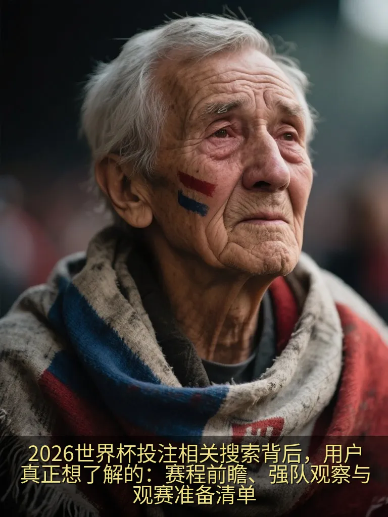 2026世界杯投注相关搜索背后，用户真正想了解的：赛程前瞻、强队观察与观赛准备清单